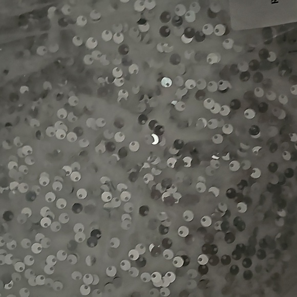 White, Assymmetrical Neck, Sleeveless,Strapless,Gradient Sequined Merma… - Picture 15 of 16